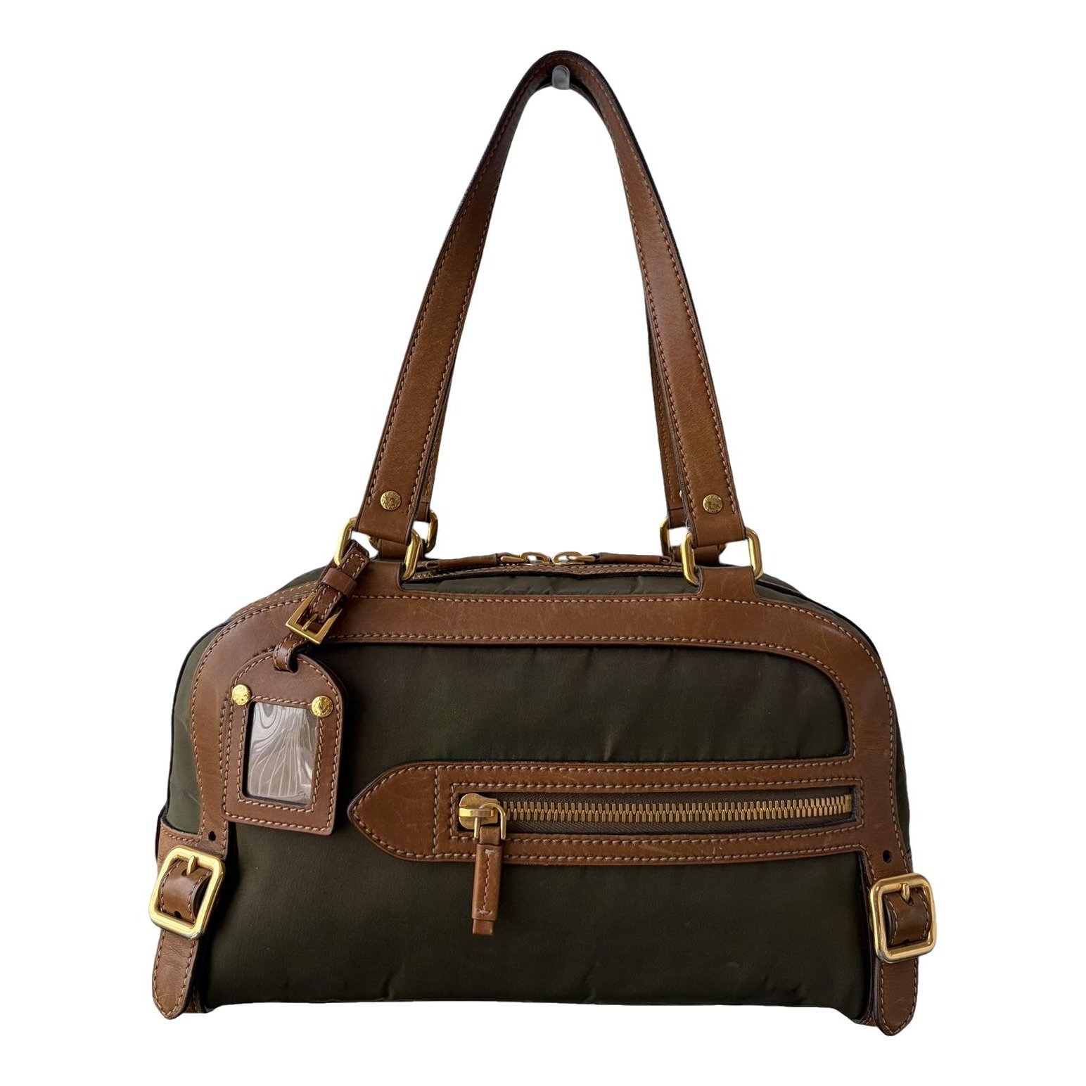 Bowling cloth handbag