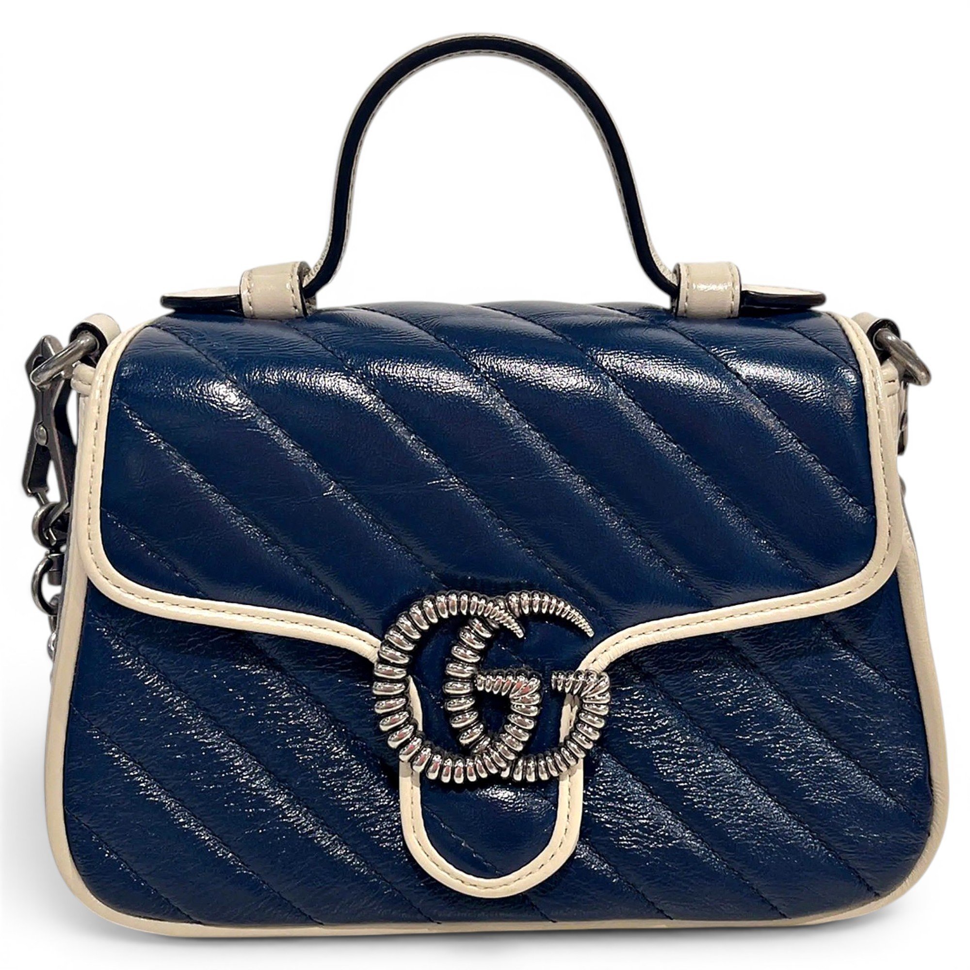 GG Marmont Flap leather crossbody bag