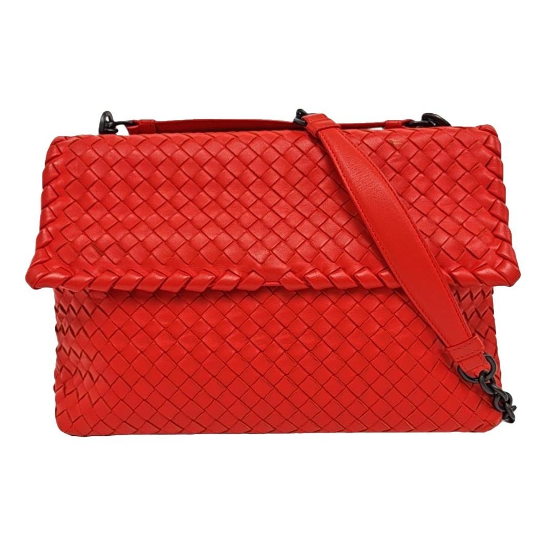 Olimpia leather crossbody bag