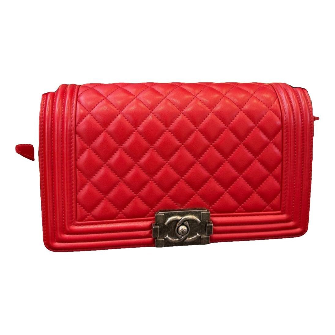 Boy leather crossbody bag