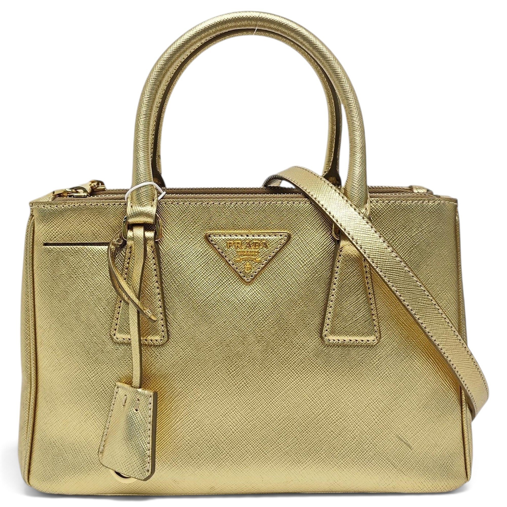 Galleria leather handbag