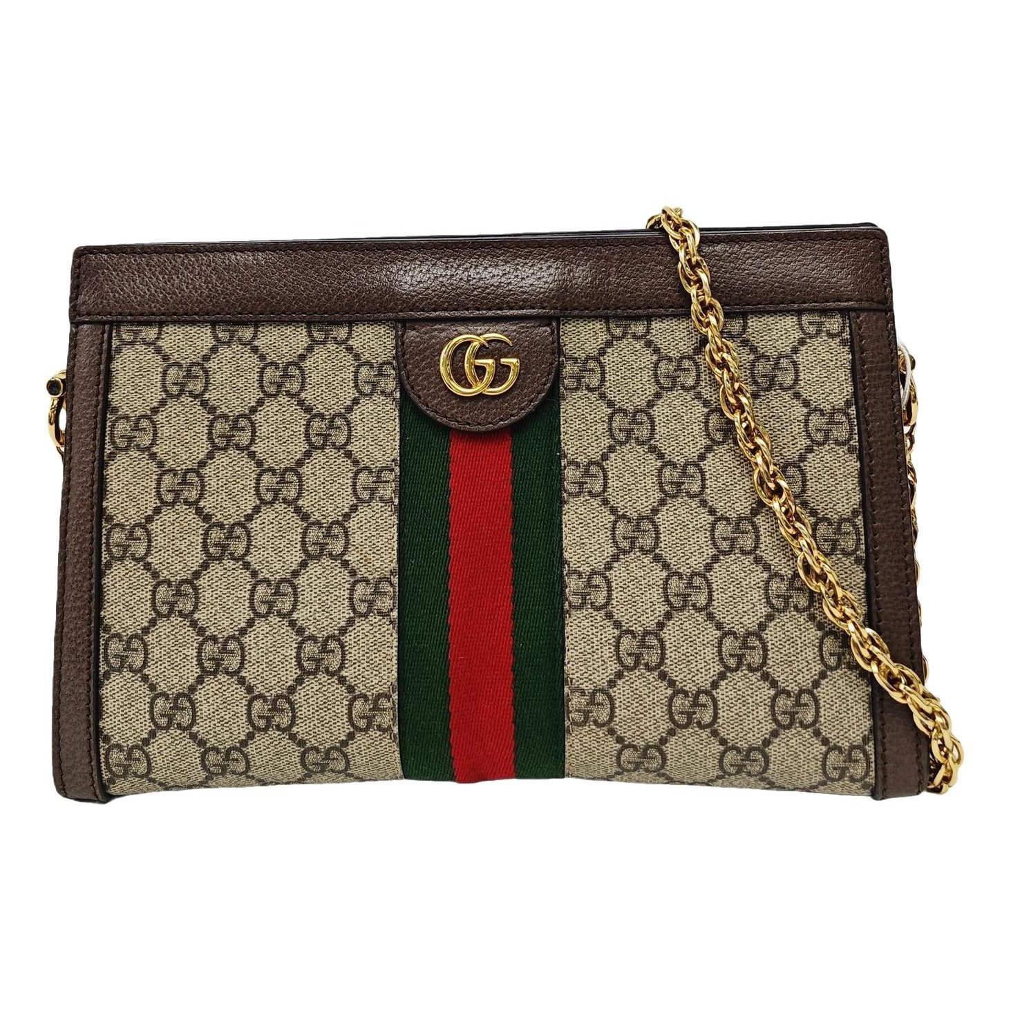 Ophidia leather handbag