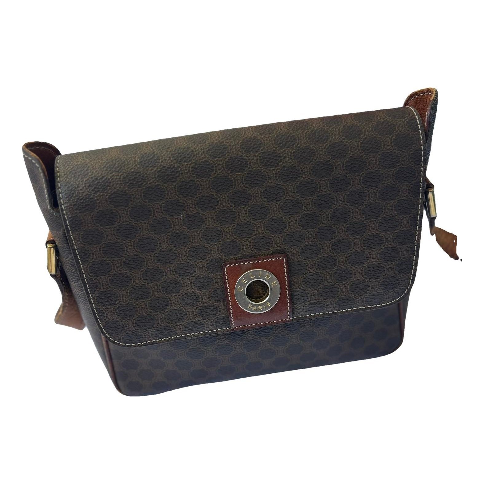 Classic leather crossbody bag