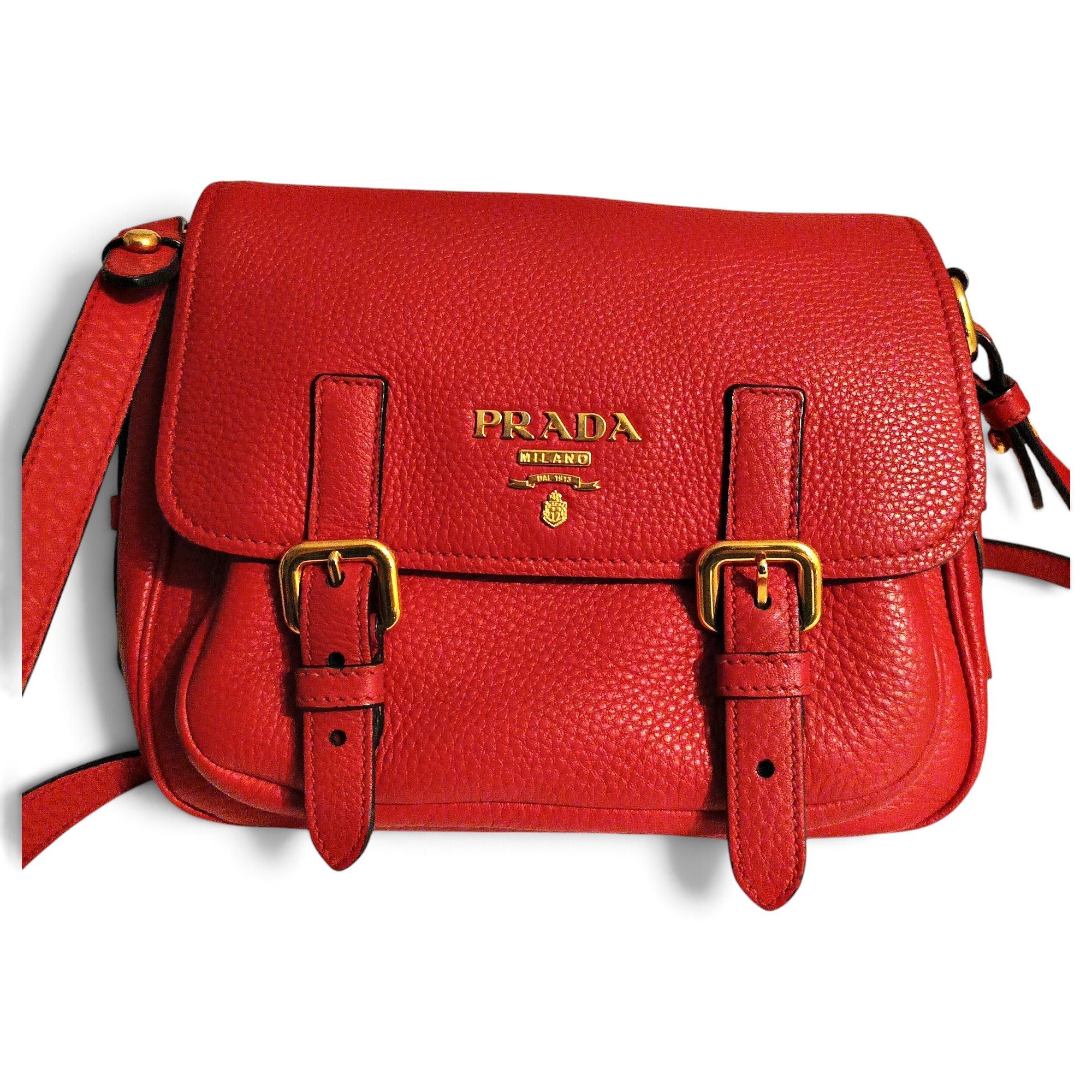 Leather crossbody bag