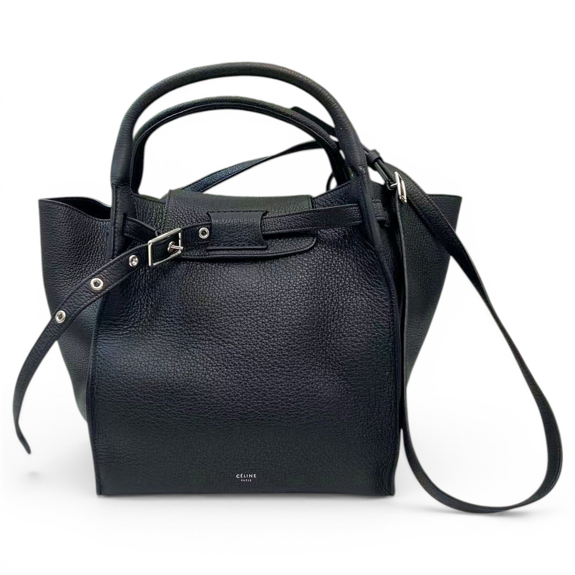 Big Bag leather handbag