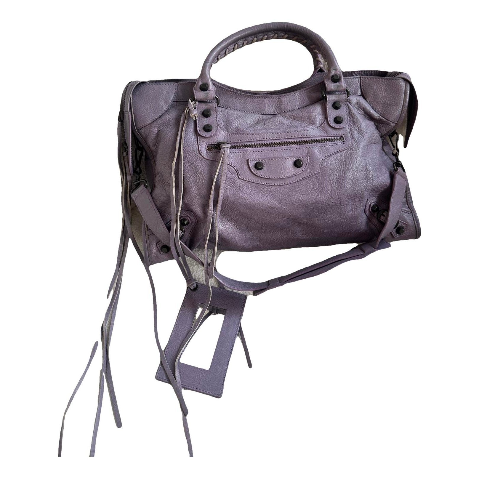 Balenciaga City leather handbag