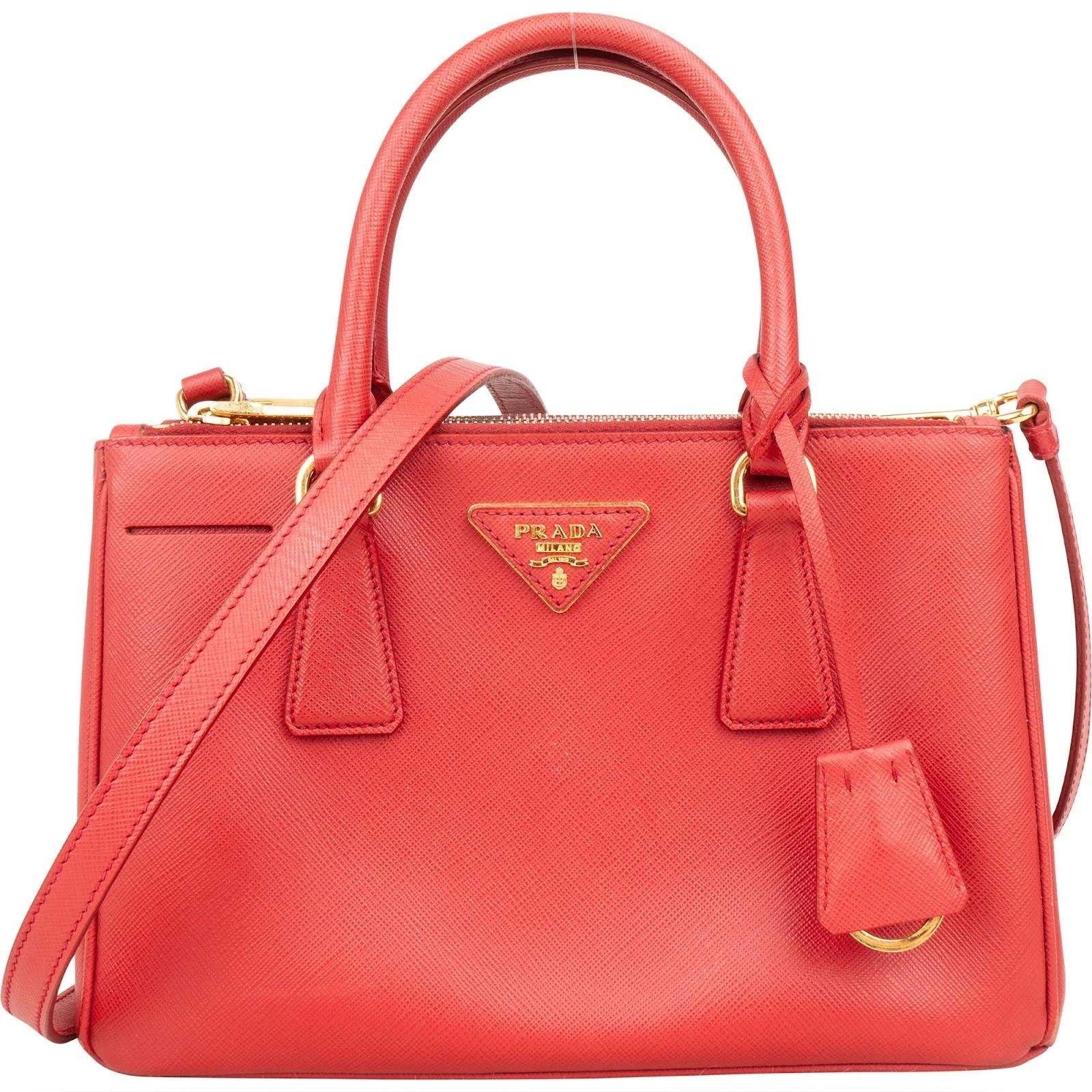 Galleria leather handbag