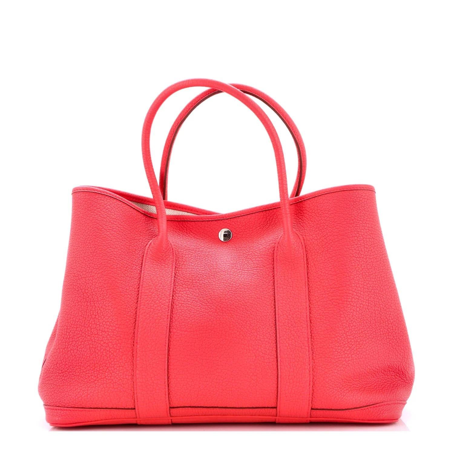 Leather tote