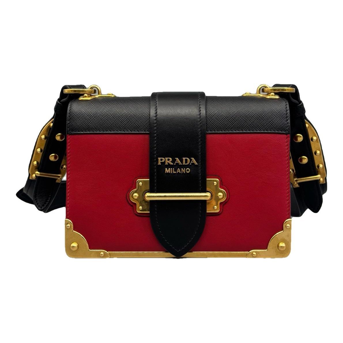 Cahier leather crossbody bag