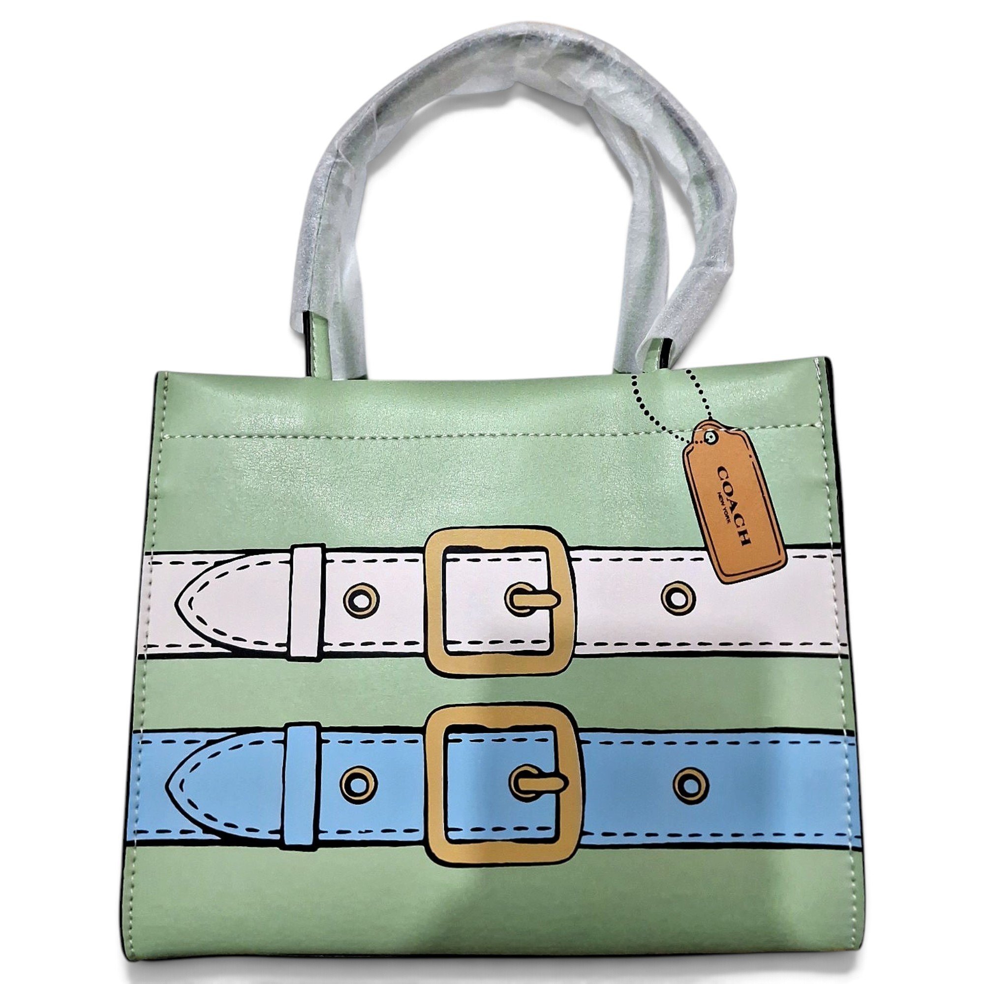 Leather tote