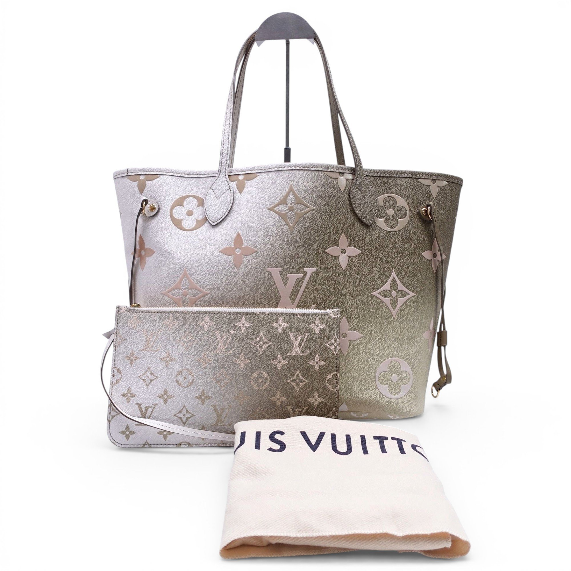 Neverfull leather handbag