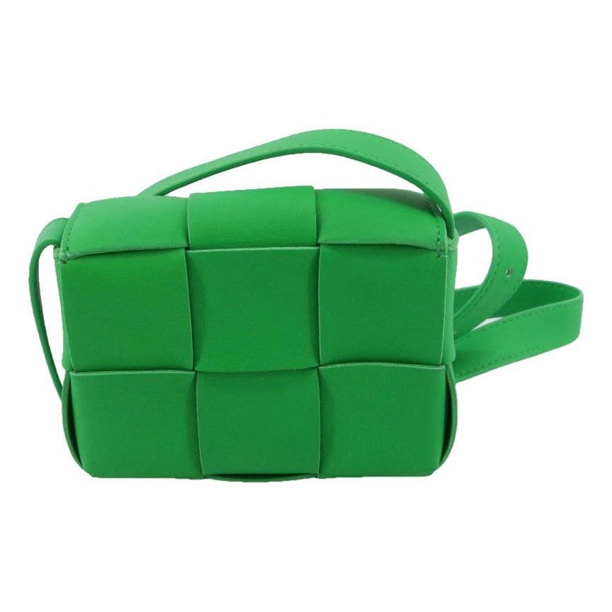 Cassette leather crossbody bag