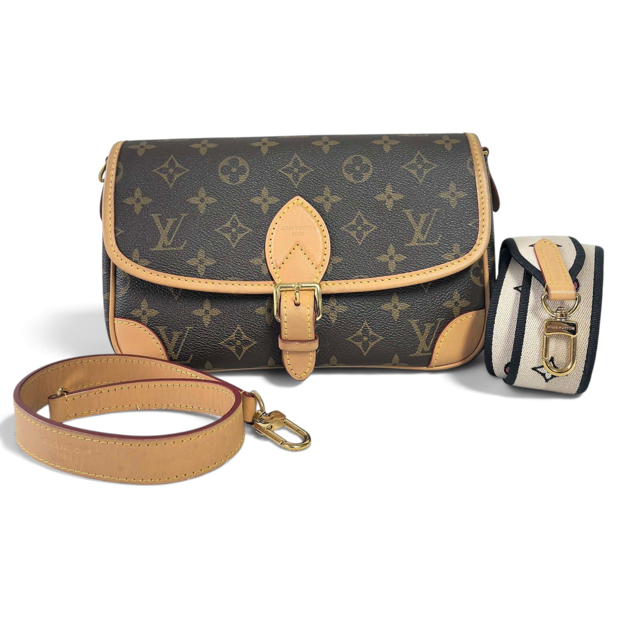 Diane leather crossbody bag