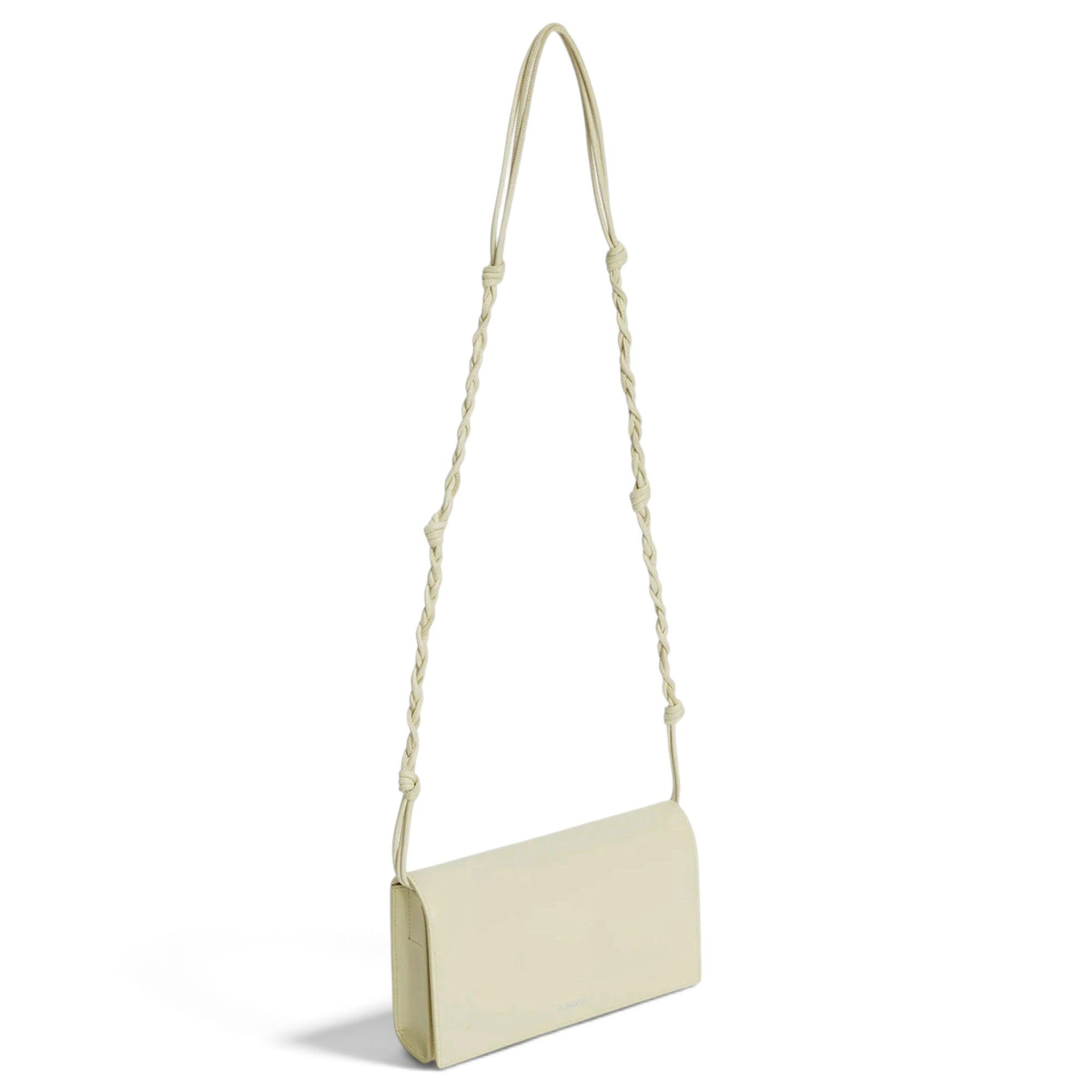 Jil Sander Tangle leather crossbody bag
