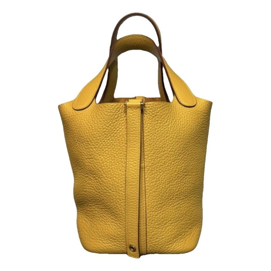 Picotin leather handbag