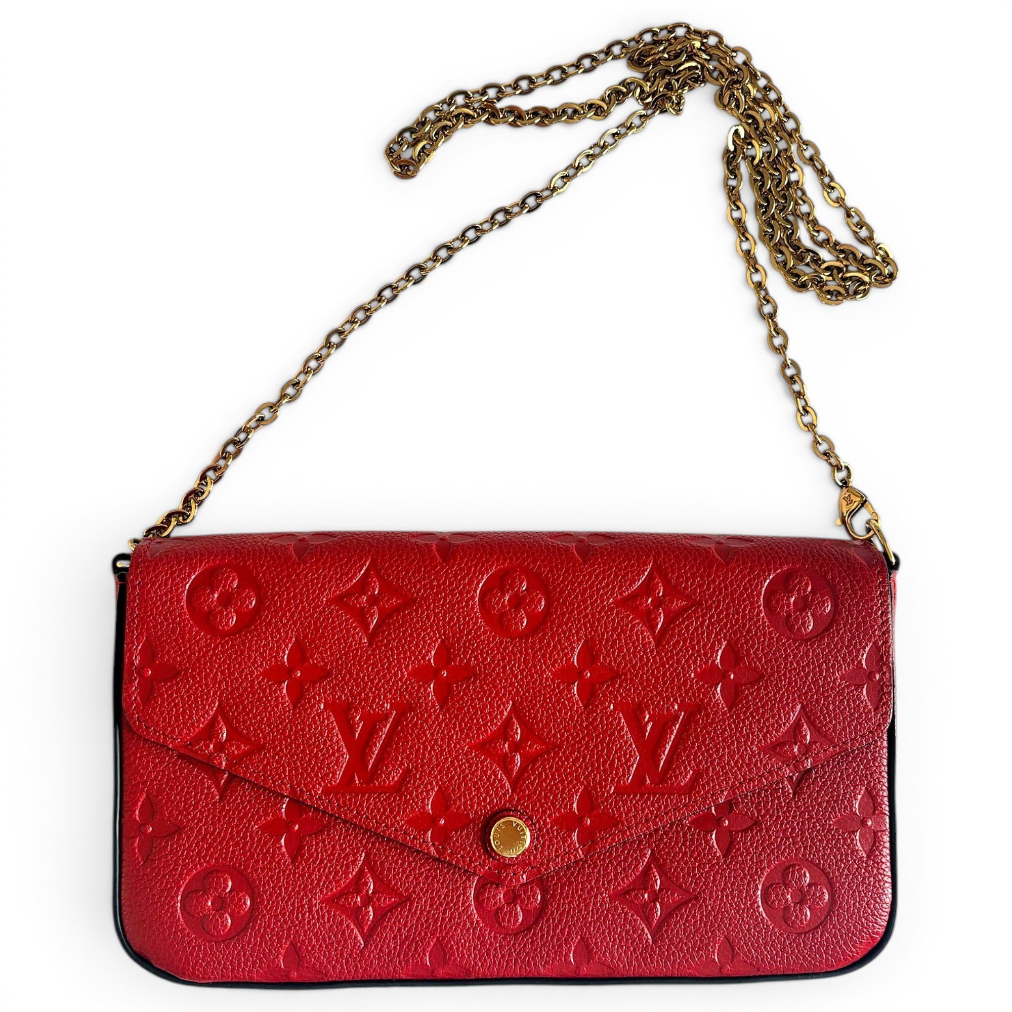 Félicie leather crossbody bag