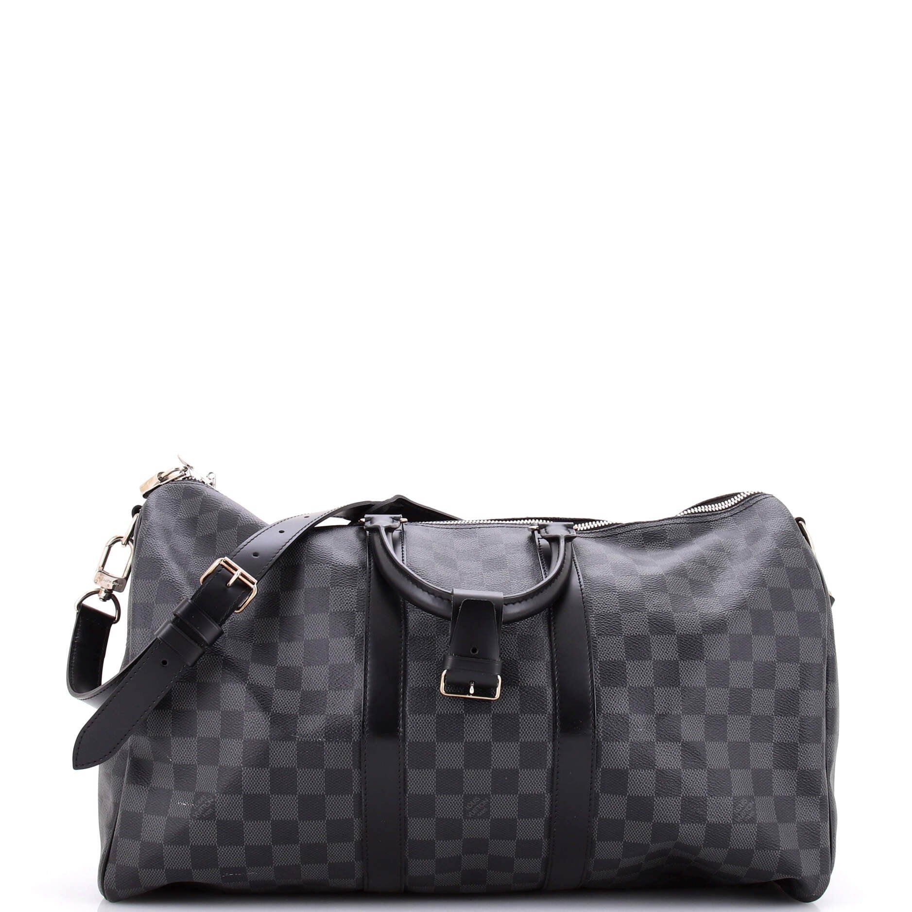 Keepall Bandouliere Bag Damier Graphite 45