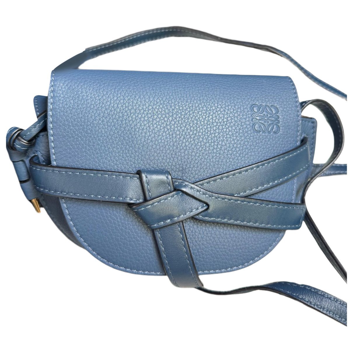 Gate leather crossbody bag