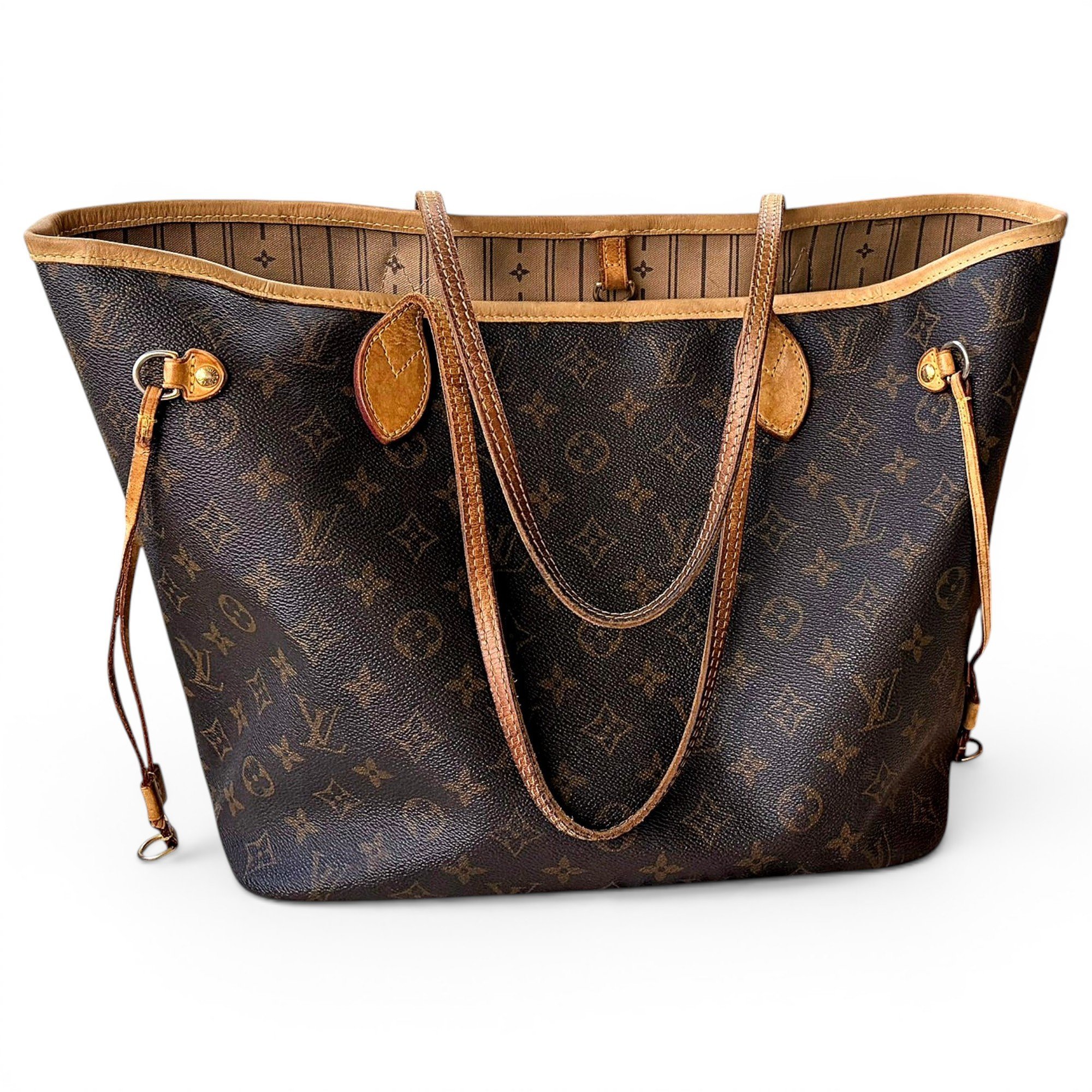 Neverfull leather tote