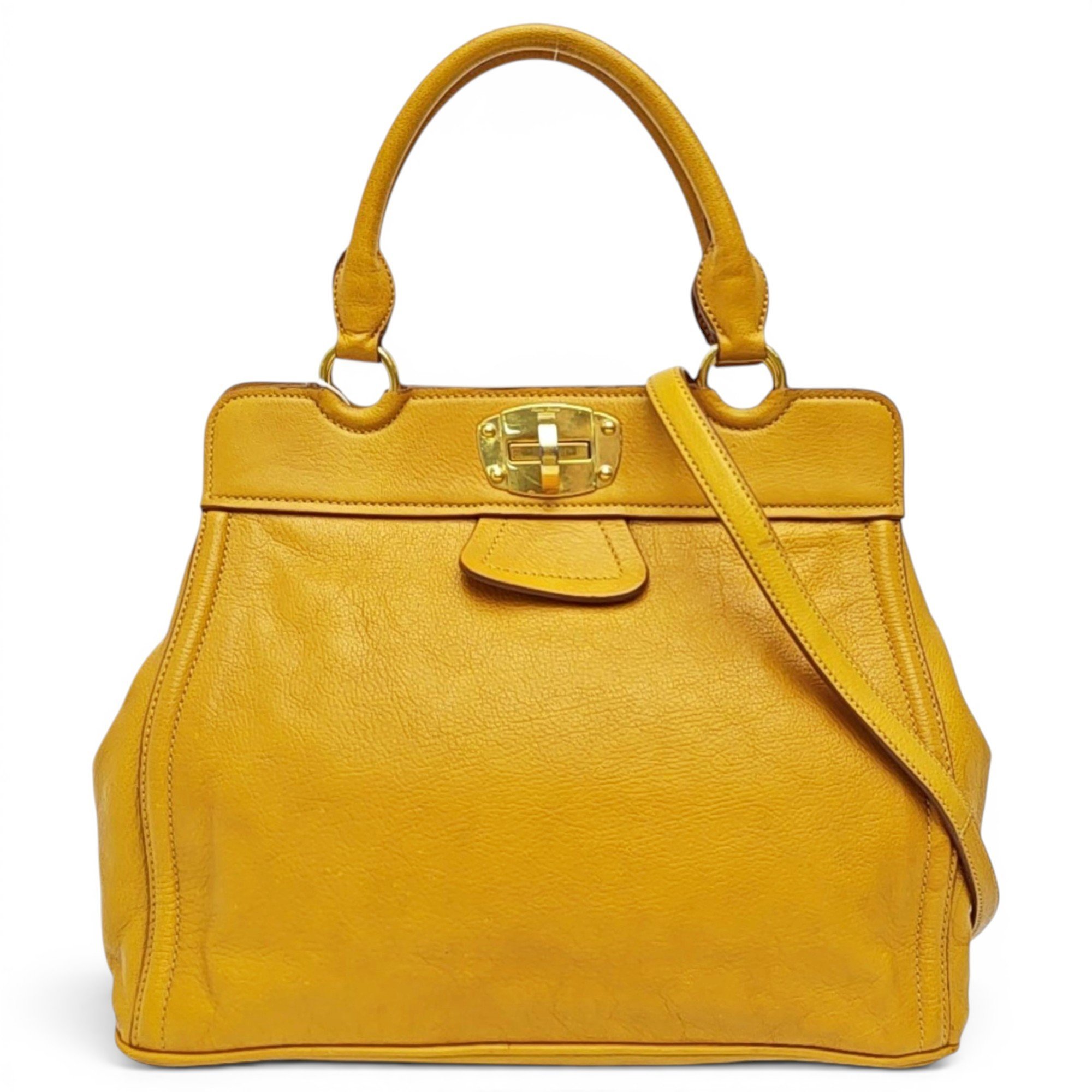 Leather crossbody bag