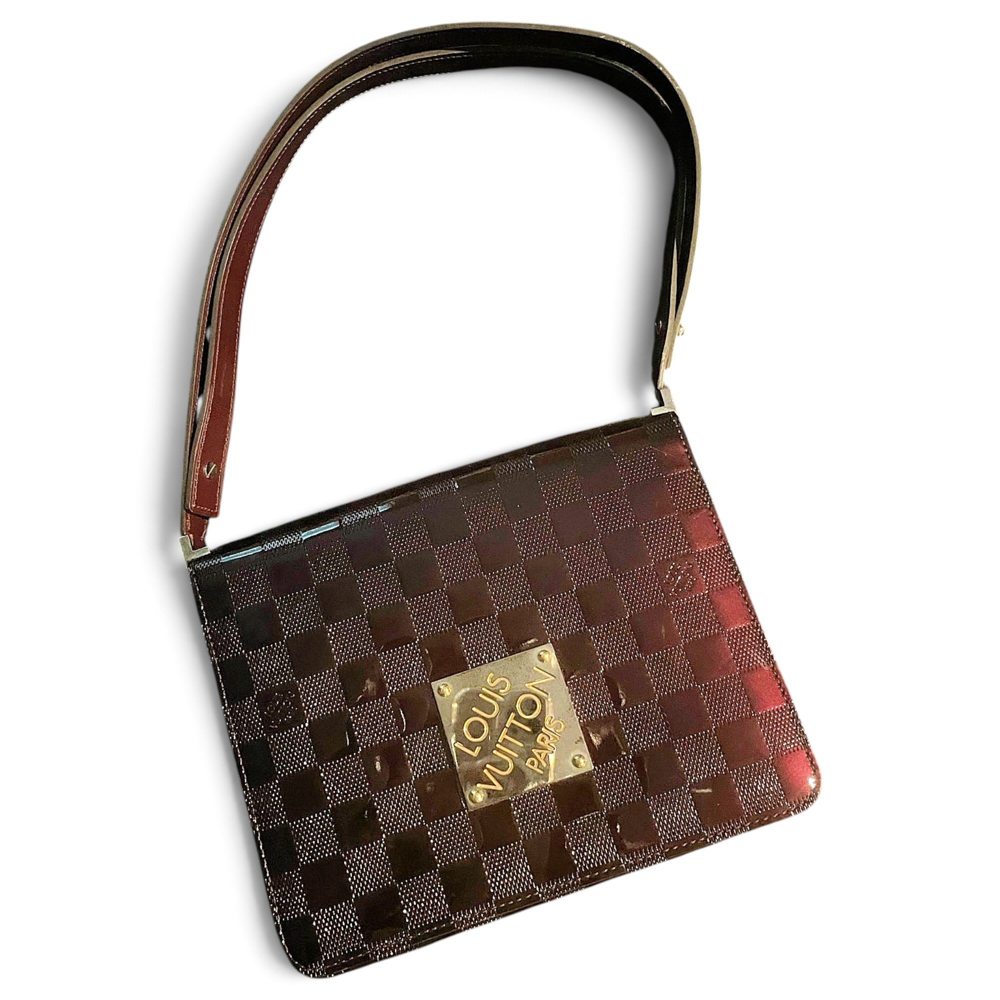 Cabaret patent leather handbag
