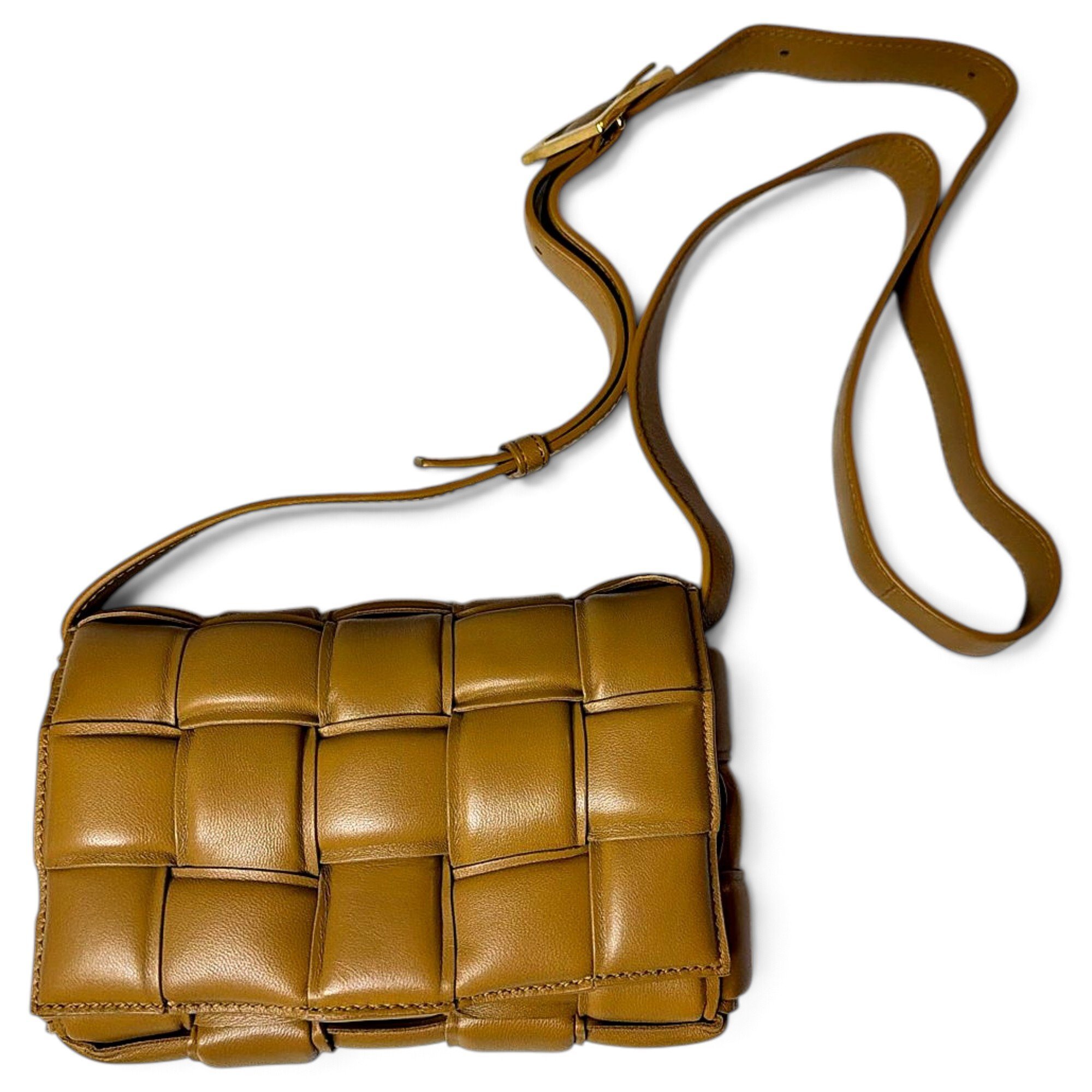 Cassette Padded leather crossbody bag