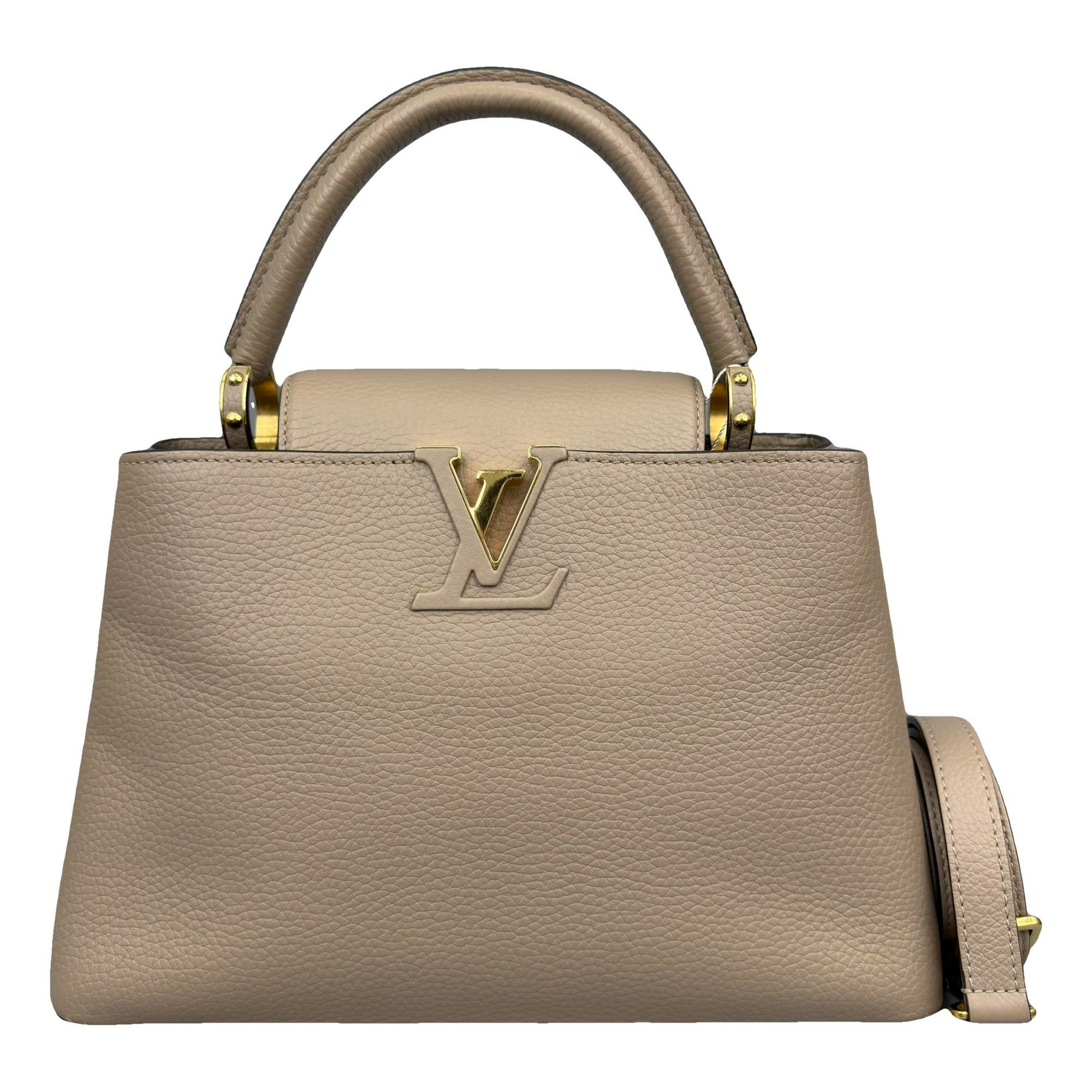 Capucines leather handbag