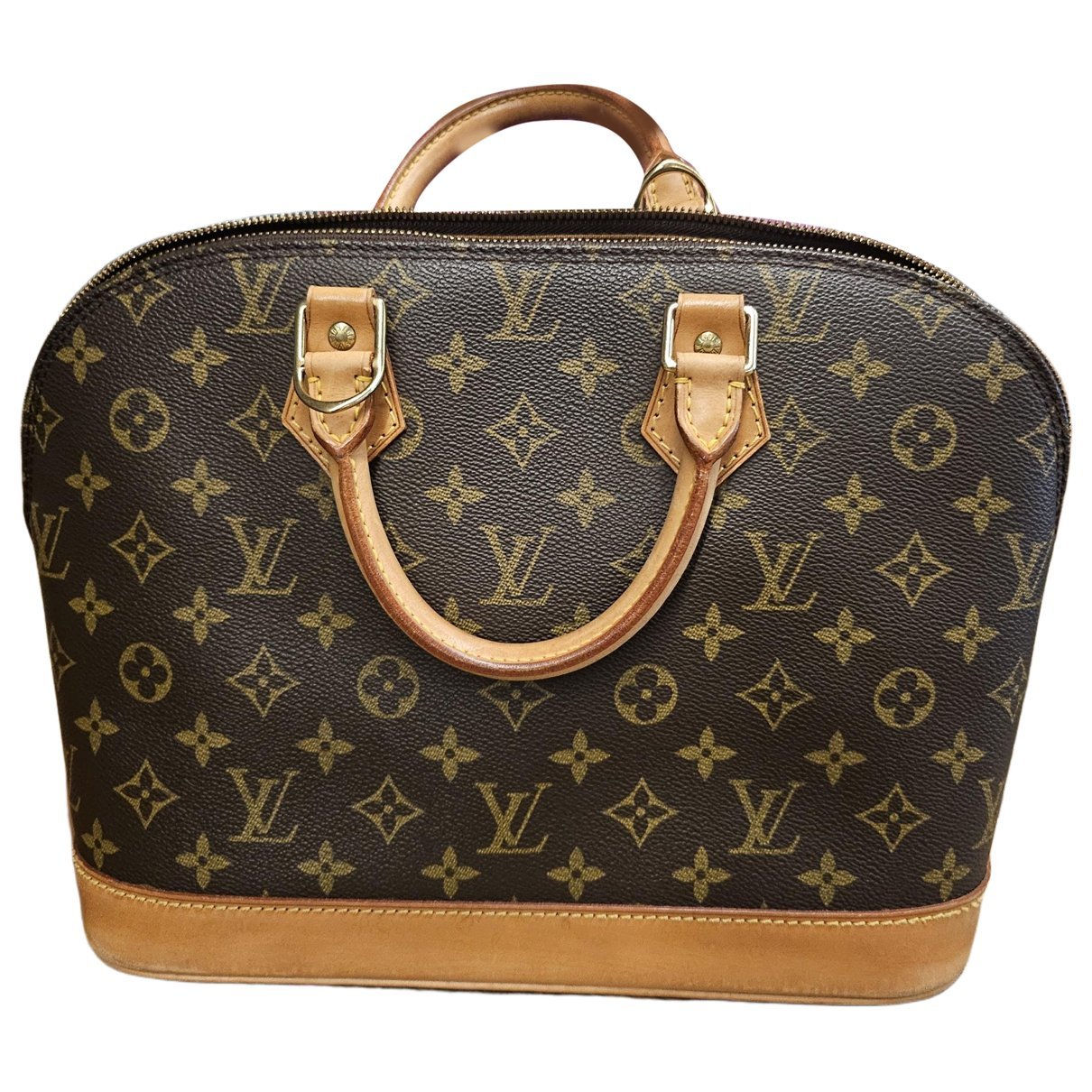 Alma leather handbag