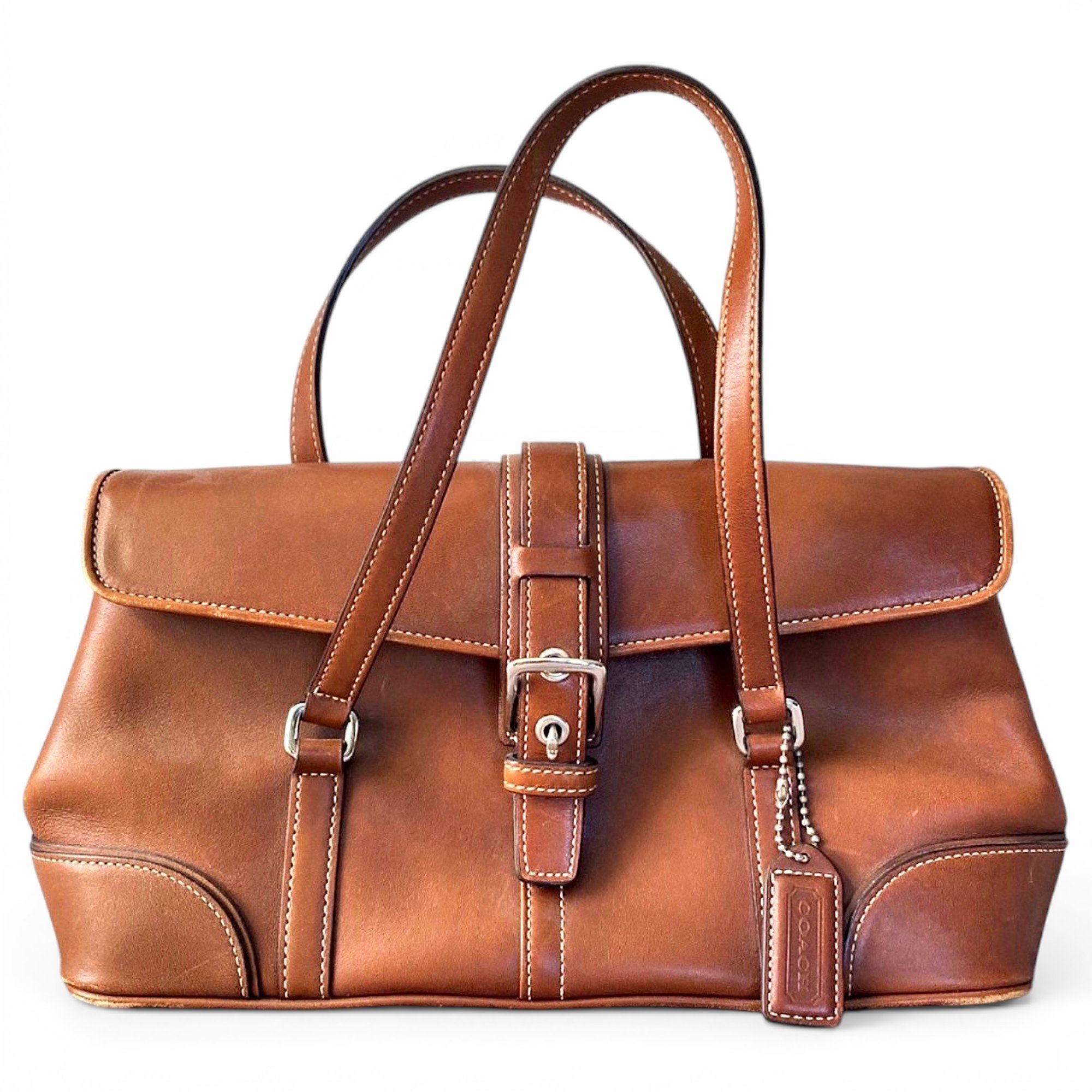 Leather satchel
