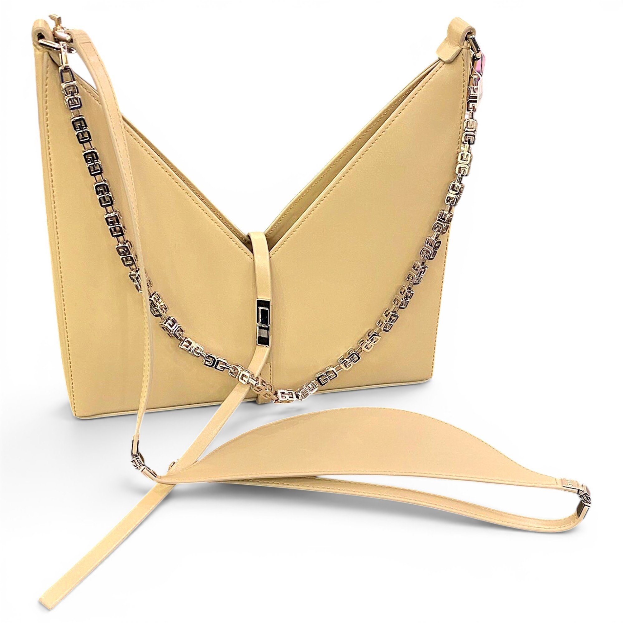 Cut Out leather handbag