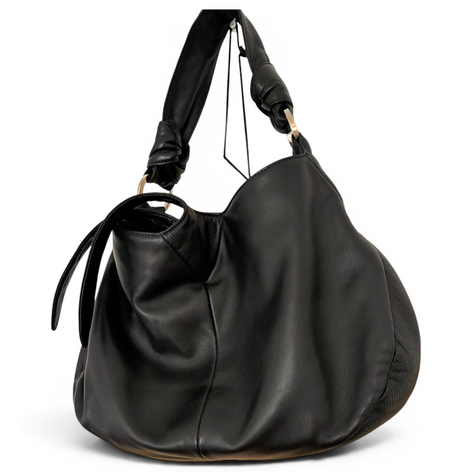 Flamenco leather handbag
