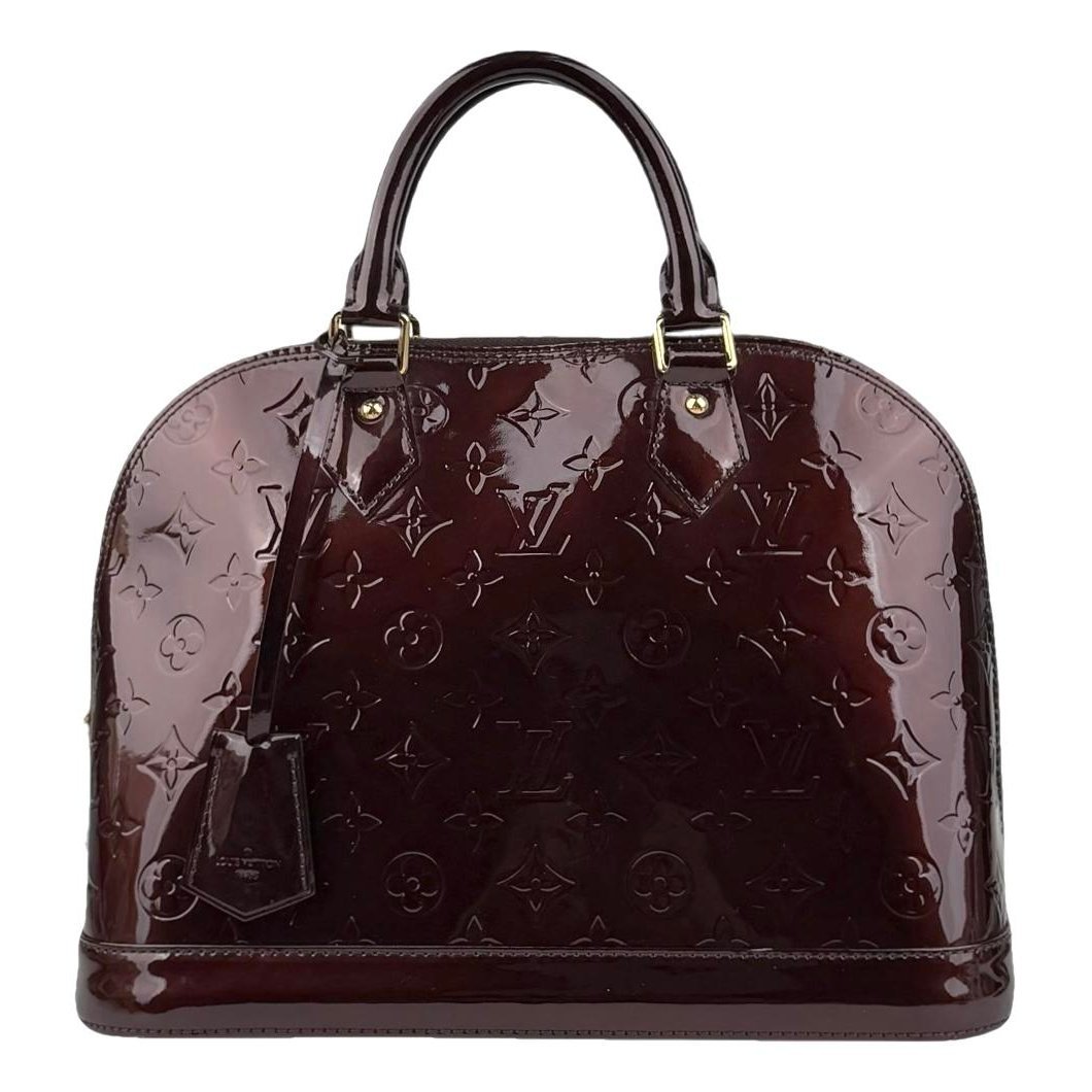 Alma BB patent leather handbag