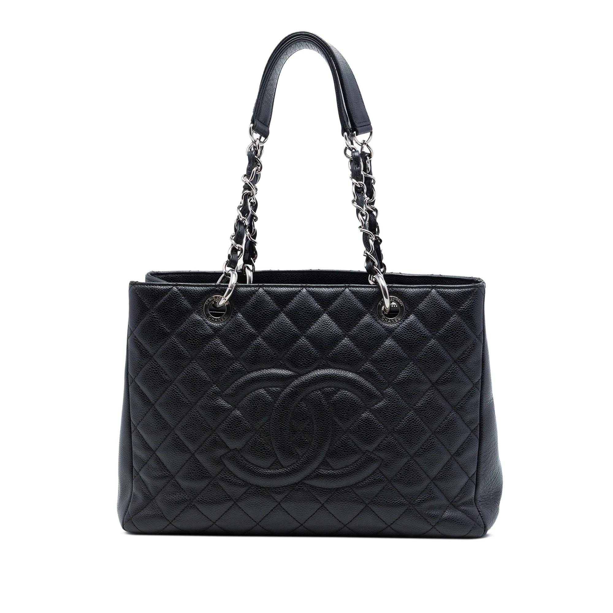 Grand shopping leather tote
