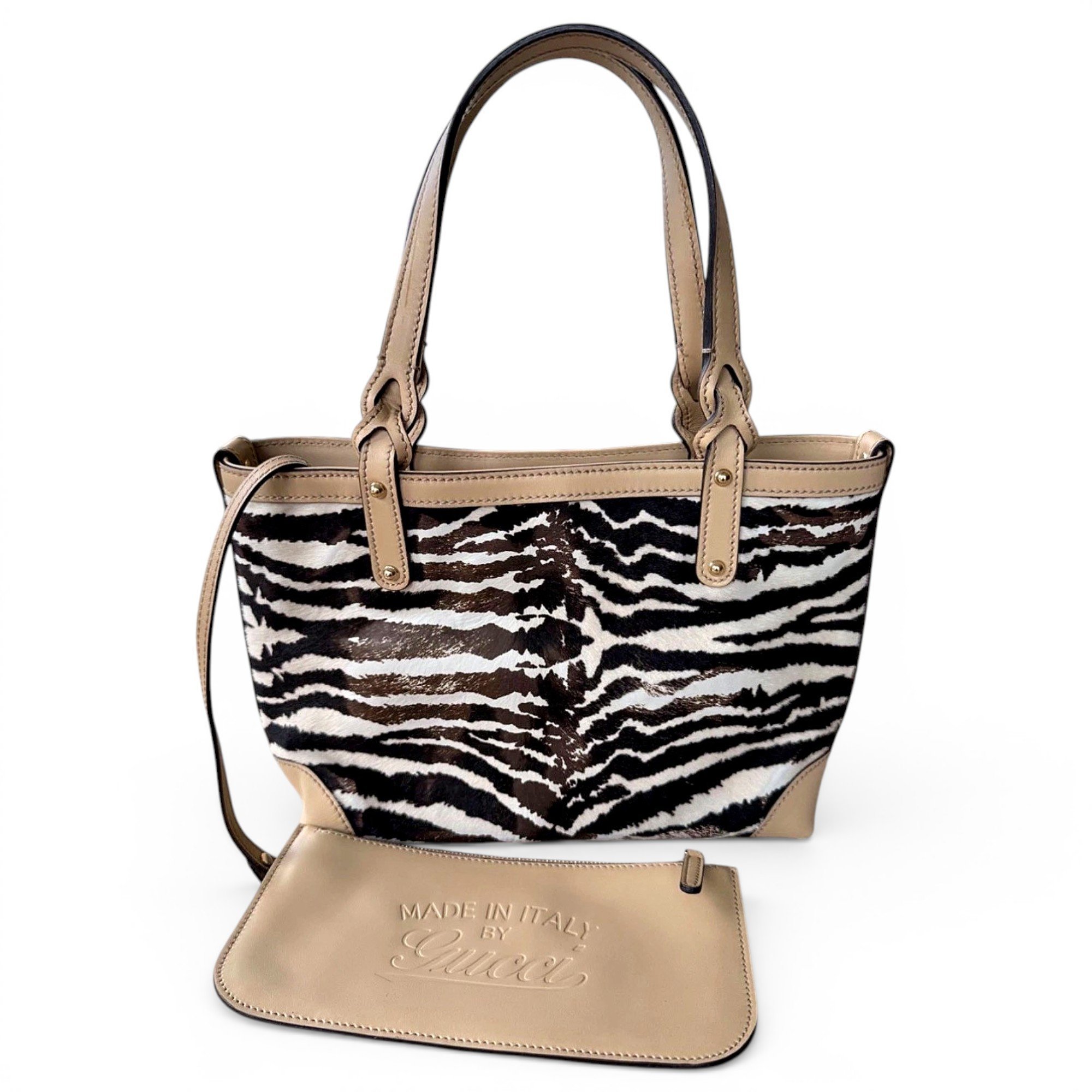 Jackie Soft Tote pony-style calfskin handbag