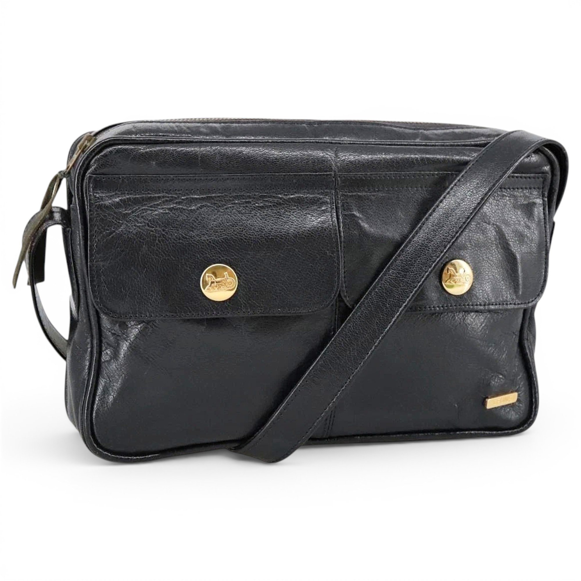 Leather handbag