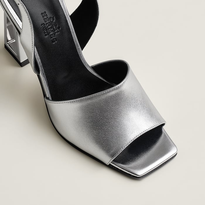 Gris Argenté Kristal 105 Sandal