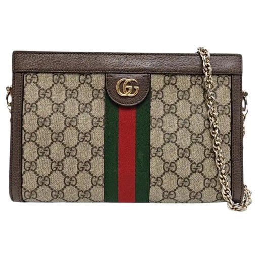 Ophidia leather crossbody bag