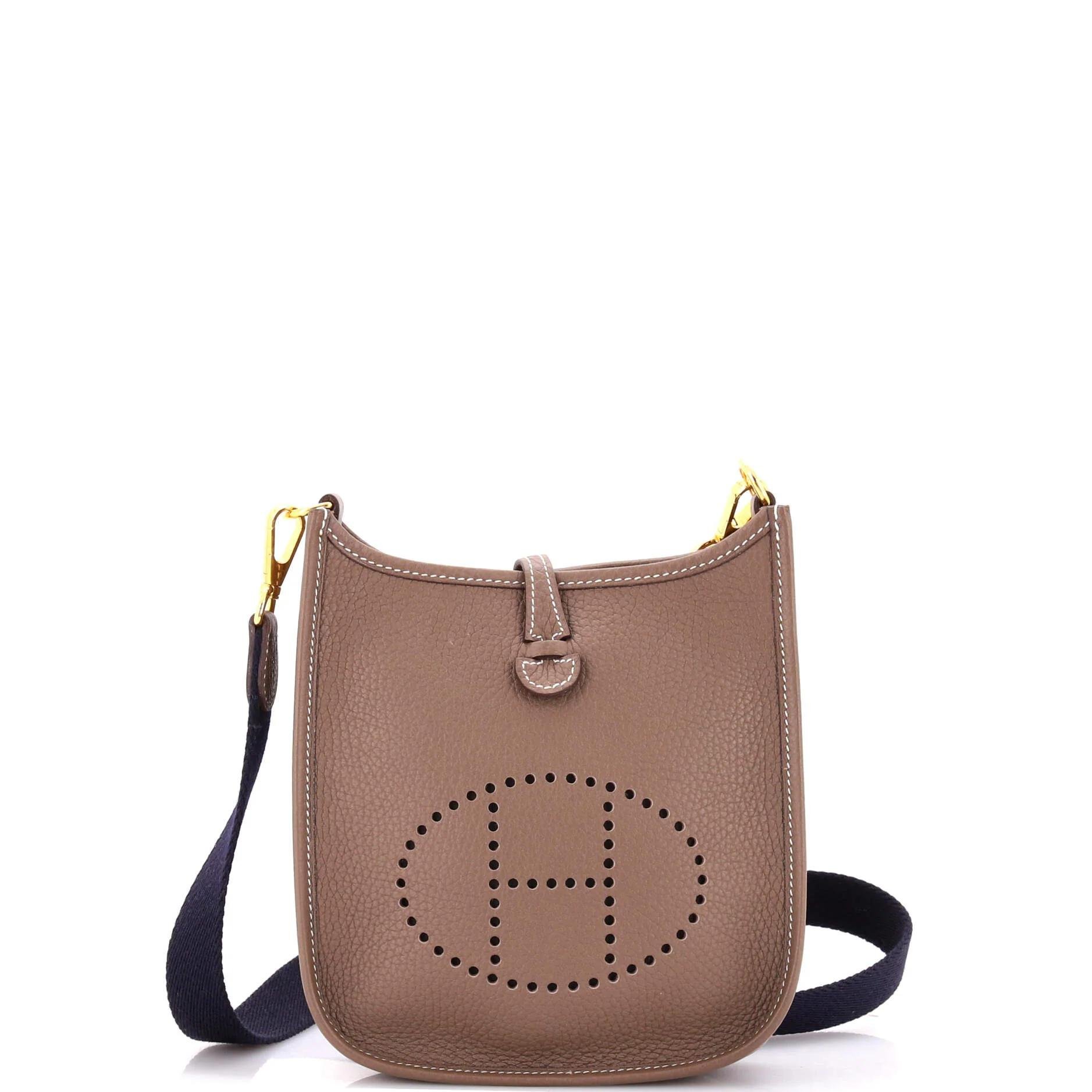 Mini Evelyne leather crossbody bag
