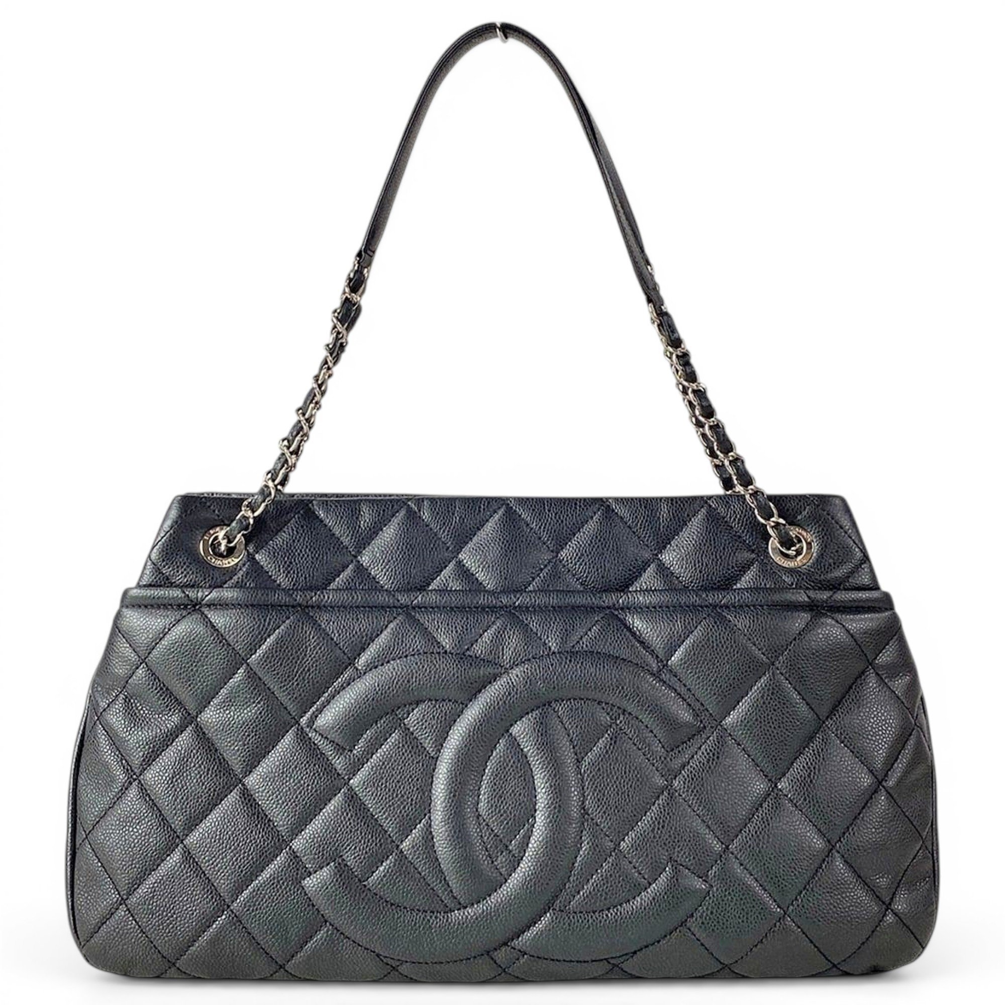 Leather tote