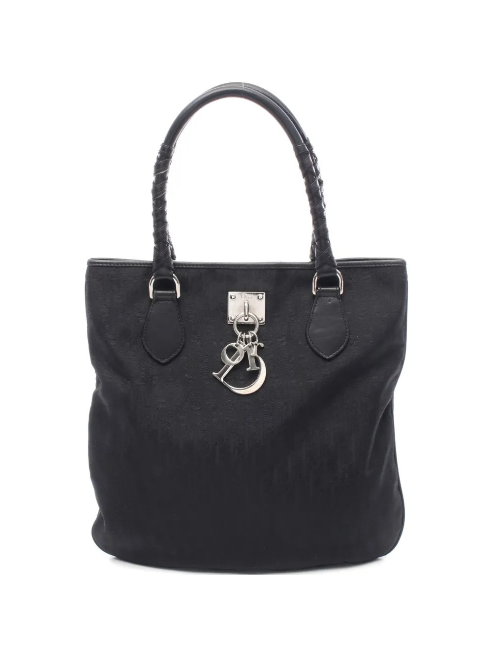 Trotter logo-charm tote bag