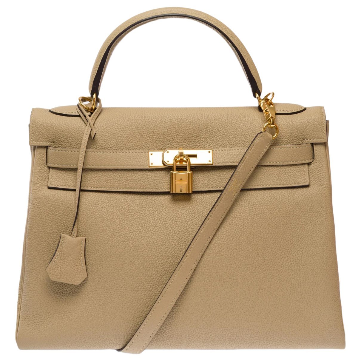 Kelly 32 leather handbag
