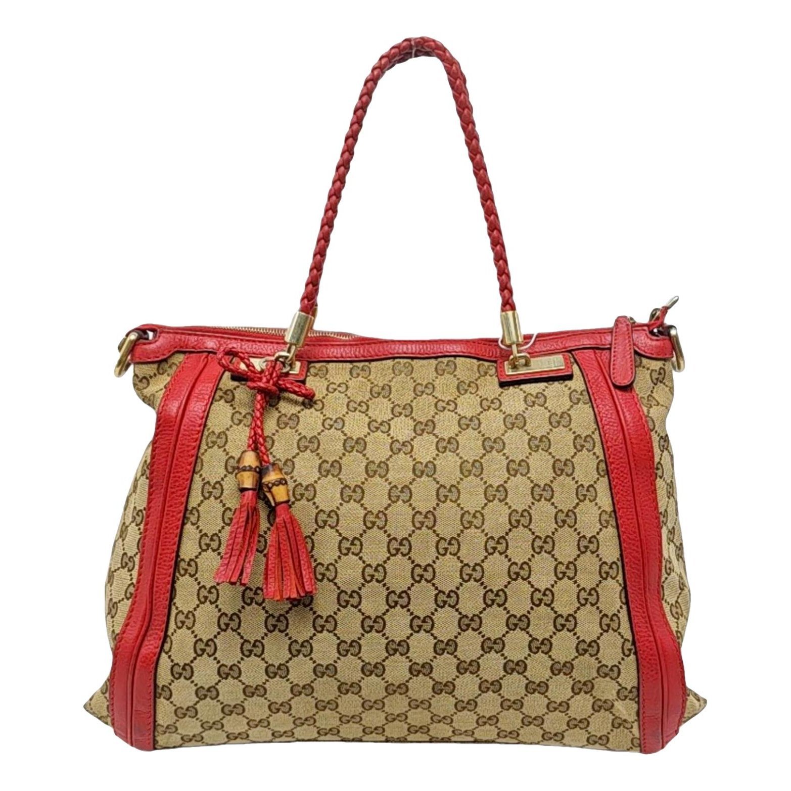 Gucci Abbey leather handbag