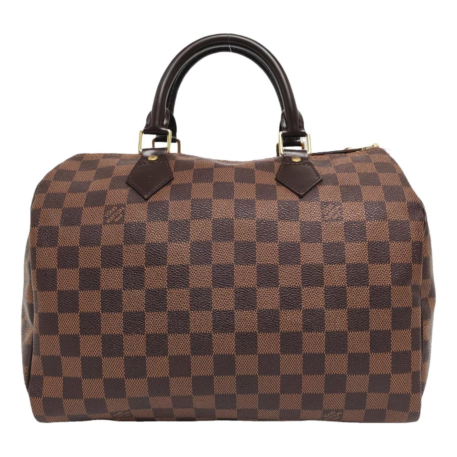Nano Speedy / Mini HL leather handbag