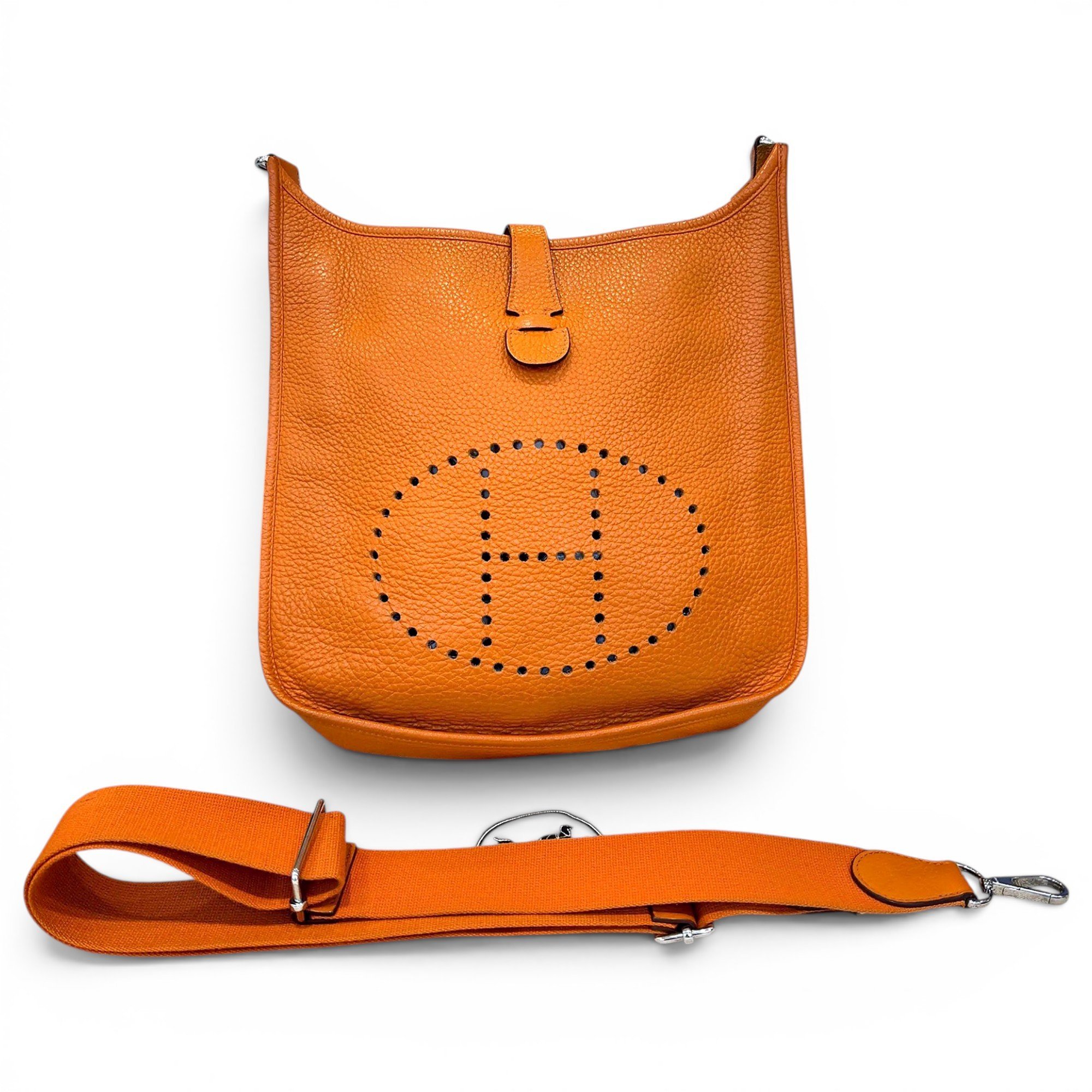 Evelyne leather crossbody bag
