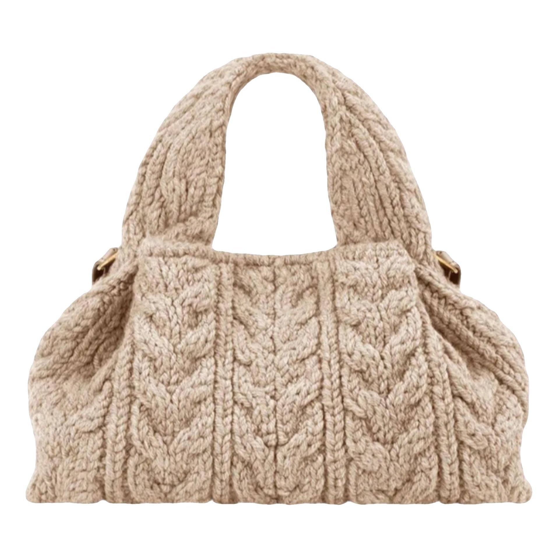 Numéro Neuf wool handbag