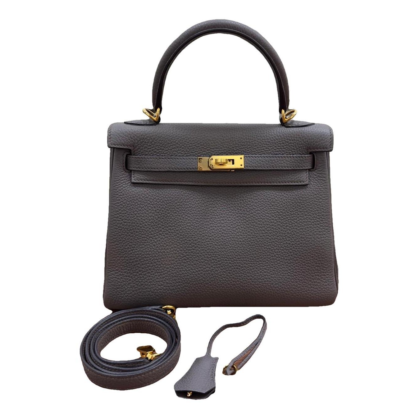 Kelly 25 leather handbag