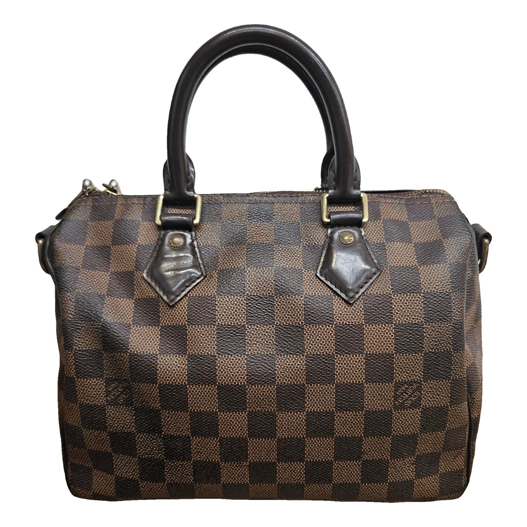Speedy leather handbag