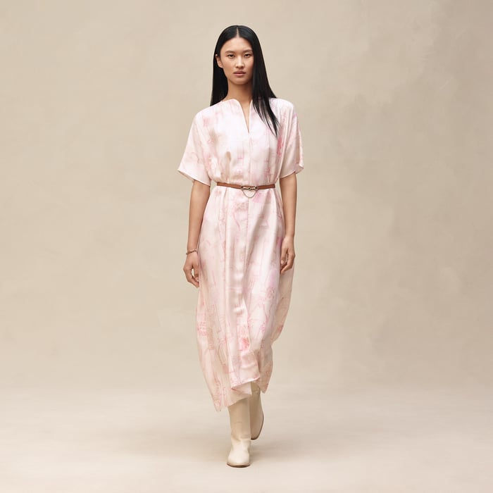Rose Pétale "Etriers Remix" Classic Caftan