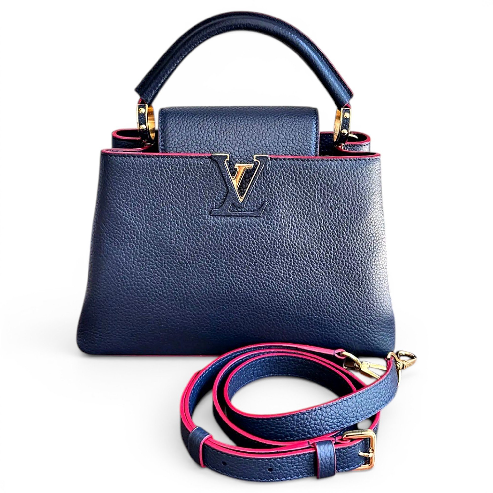 Capucines leather handbag