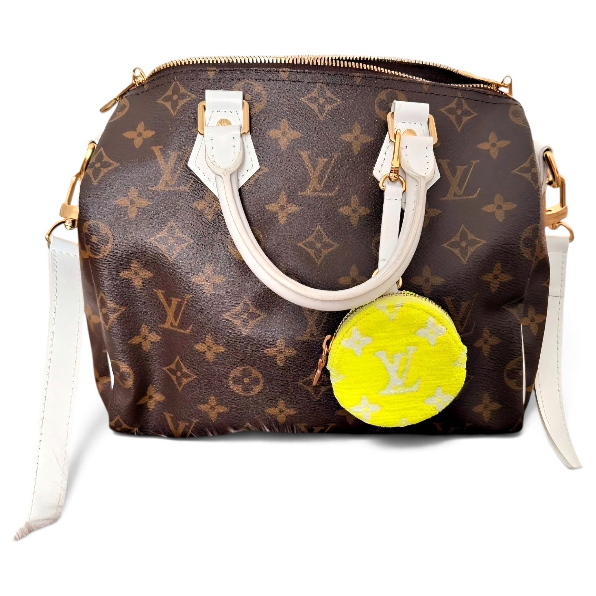 Speedy Bandoulière leather bag